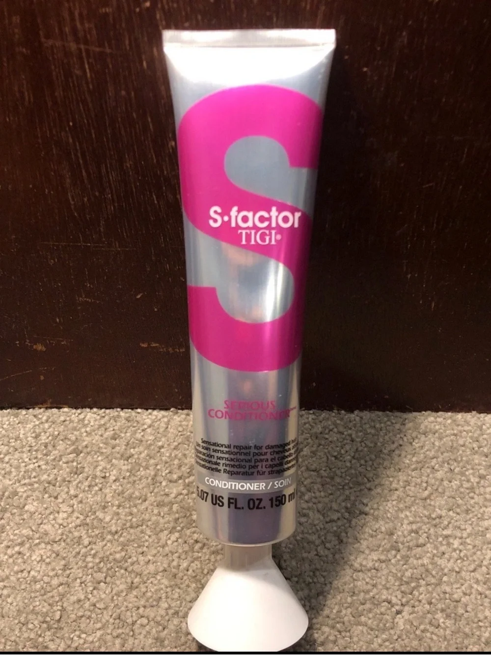 TIGI S-Factor Serious Conditioner, Sensational Repair For Damaged Hair, 5.07oz